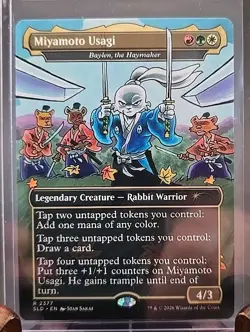 Miyamoto Usagi - Baylen, the Haymaker Secret Lair Drop MTG Regular Near Mint - Image 3