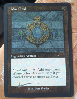 MTG Mox Opal, Secret Lair - NM FOIL Etched - Image 1