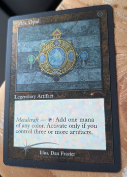 MTG Mox Opal, Secret Lair - NM FOIL Etched - Image 3