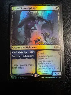 Cruel Somnophage (Showcase) Wilds of Eldraine Foil - Image 1