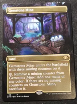 Gemstone Mine - Borderless - DMR - MTG - NM Unplayed - EN - 455 - Image 1