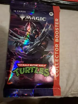 MTG: TEENAGE MUTANT NINJA TURTLES COLLECTOR BOOSTER PACK & ( 3 ) PLAY BOOSTER - Image 1