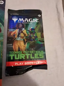 MTG: TEENAGE MUTANT NINJA TURTLES COLLECTOR BOOSTER PACK & ( 3 ) PLAY BOOSTER - Image 3