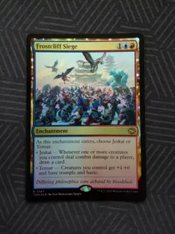 mtg frostcliff siege foil tarkir: dragonstorm - Image 1