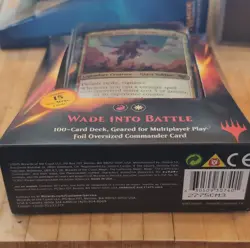 Magic The Gathering COMMANDER Wade Into Battle Sealed Foil Deck Kalemne 100 Car… - Image 2