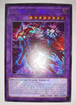 Dark Magician of Destruction MZMU-EN011 1st Edition Secret Rare Yu-Gi-Oh NM/M - Image 1