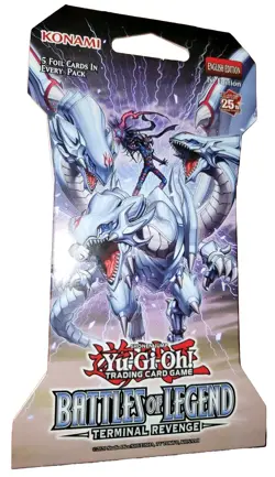 Yu-Gi-Oh Yugioh New Battles of Legend Terminal Revenge Blister Pack - Image 1