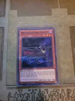 YUGIOH NEO-SPACIAN DARK PANTHER SGX4-ENA08 COMMON 1ST ED NM SPEED DUEL - Image 1