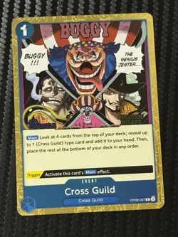One Piece Cross Guild (OP09-057/229) OP09 Emperors in the New World NM FOIL - Image 1