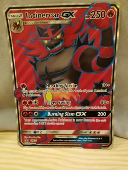 Incineroar GX SM38 JUMBO Full Art Black Star Promo Pokemon Card - Image 1
