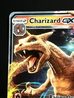 Charizard GX SM195 Sun & Moon Black Star Promo Pokemon Card - Image 3