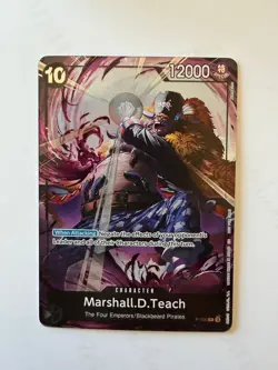 Marshall.D.Teach (Event Pack Vol. 8) P-100 One Piece Promotion Cards Foil - Image 1