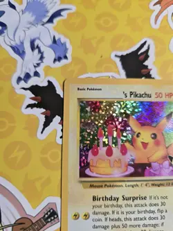 Pokemon Bday Pikachu 24/53 Celebrations Classic Collection Holo Pokemon Card Tcg - Image 4