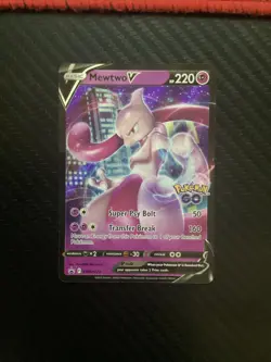 Mewtwo V Promo SWSH: Sword & Shield Promo Cards SWSH223 NM - Image 1