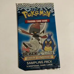 Pokemon Black And White Noble Victories Sampling Pack - 3 Cards - SEALED 2011 - Image 1