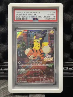 Detective Pikachu - 098/SV-P 098/SV-P Sv-P Promotional Cards Holo (Japanese) - Image 1
