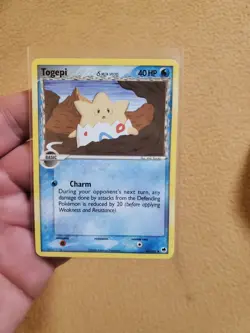 LP Togepi Delta Species 41/101 EX Dragon Frontiers Pokemon Card TCG Uncommon - Image 1
