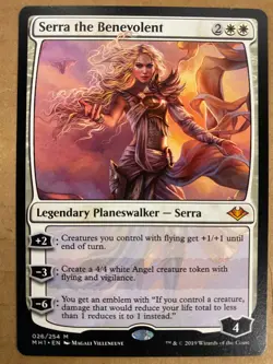 MTG 1x Serra the Benevolent # 26 Modern Horizons Magic the Gathering Card x1 NM - Image 1