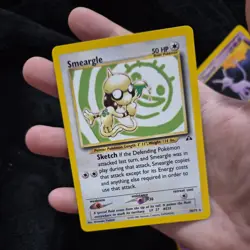 NEAR MINT Pokemon Neo Discovery Smeargle 30/75 Rare Card - Image 5