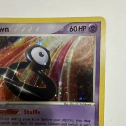 Pokemon Unown B/28 EX Unseen Forces Holo Rare Basic 60 HP Card 2005 LP - Image 5