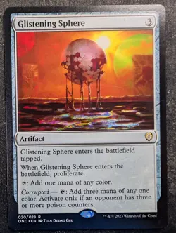 Glistening Sphere - Commander Phyrexia All Will Be One (MTG) - Image 1