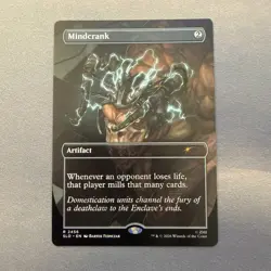 Mindcrank MINT Borderless 2456 Secret Lair Drop SLD MTG Rare Unplayed Regular - Image 1