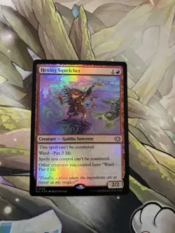 Hexing Squelcher Lorwyn Eclipsed Foil Rare 145 NM - Image 1