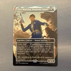 Lucy MacLean, Positively Armed MINT 2447 Secret Lair SLD MTG Mythic Unplayed NM - Image 1