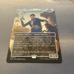 Lucy MacLean, Positively Armed MINT 2447 Secret Lair SLD MTG Mythic Unplayed NM - Image 2