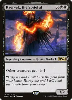 Kaervek, the Spiteful-Core Set 2021-Regular-106-NM - Image 1