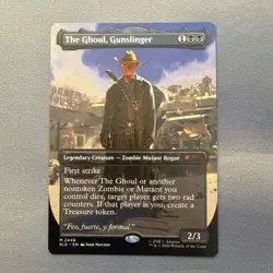 The Ghoul, Gunslinger MINT Borderless 2448 Secret Lair SLD MTG Mythic Unplayed - Image 1