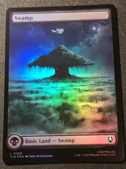 Swamp - Foil - Full Art - TLA - MTG - EN - NM - 0289 - Image 1