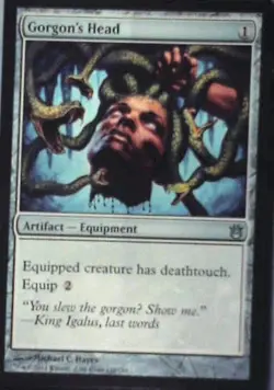 Gorgon's Head - Born of the Gods: #158, Magic: The Gathering Nm C265 - Image 1