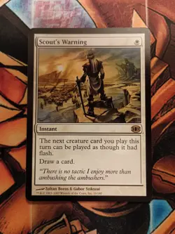 Scout's Warning - Future Sight - MTG LP - Image 1