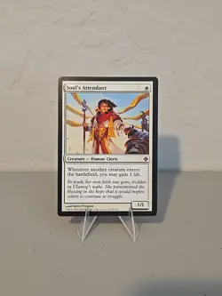 MTG Soul's Attendant LP Rise Of The Eldrazi - Image 1