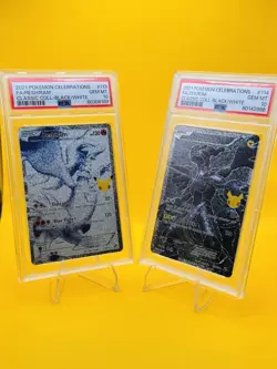 2021 Pokemon Reshiram And Zekrom Celebrations Sequential Set! PSA 10 - Image 1