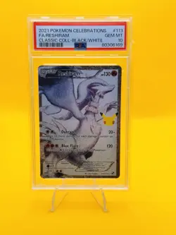2021 Pokemon Reshiram And Zekrom Celebrations Sequential Set! PSA 10 - Image 2
