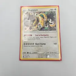 Regigigas 84/111 Holo Rare Pokemon SM: Crimson Invasion LP - Image 1