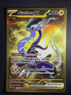 Miraidon ex 253/198 Sv01: Pokemon TCG Scarlet & Violet Base Set Holo (Near Mint) - Image 1