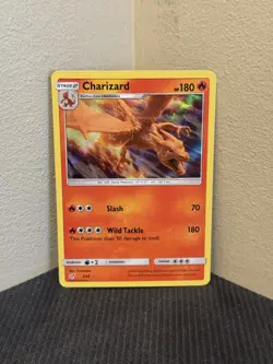 Pokemon TCG Charizard 5/18 Detective Pikachu Holo Rare - Image 1