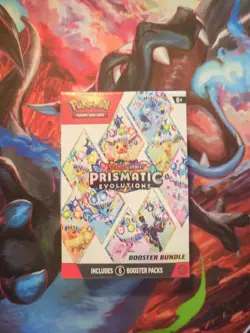 Pokemon TCG Prismatic Evolutions Booster Bundle Plastic Sealed - Pokemon Center - Image 1