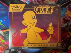 Pokemon Obsidian Flames Elite Trainer Box - SV03 SEALED - Image 1
