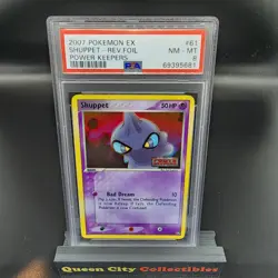 SHUPPET - Rev Foil - PSA NM 8 - 2007 Pokemon Ex Power Keepers #61 - Image 1