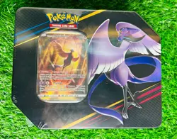 Pokemon Crown Zenith Galarian Articuno Tin Sealed - Image 1