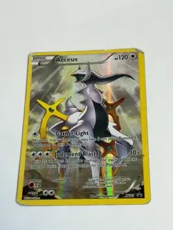 Arceus XY83 - Holo Rare Promo - Black Star Pokemon Card - Legendary XY Promo - Image 1