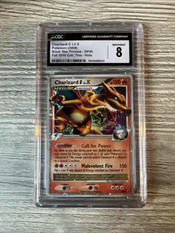CGC 8 NM/MINT ✨ - Charizard G LV.X DP45 Diamond and Pearl Holo - 2009 Pokemon - Image 1