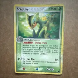 Pokemon Sceptile 100 HP EX Emerald 5/17 Nintendo 2006 Rare Regular - Image 1