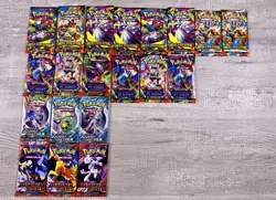 Pokemon Booster Pack Sealed Mega Evolution Phantasmal Flames, Journey, Destined - Image 1