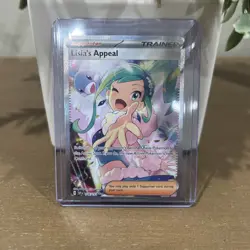 Pokemon TCG Lisia's Appeal Trainer Supporter Card Holo Rare 246/191 - Image 1