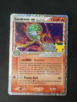 Gardevoir ex Delta Species 93/101 Celebrations: Classic Collection Holo Pokemon - Image 1